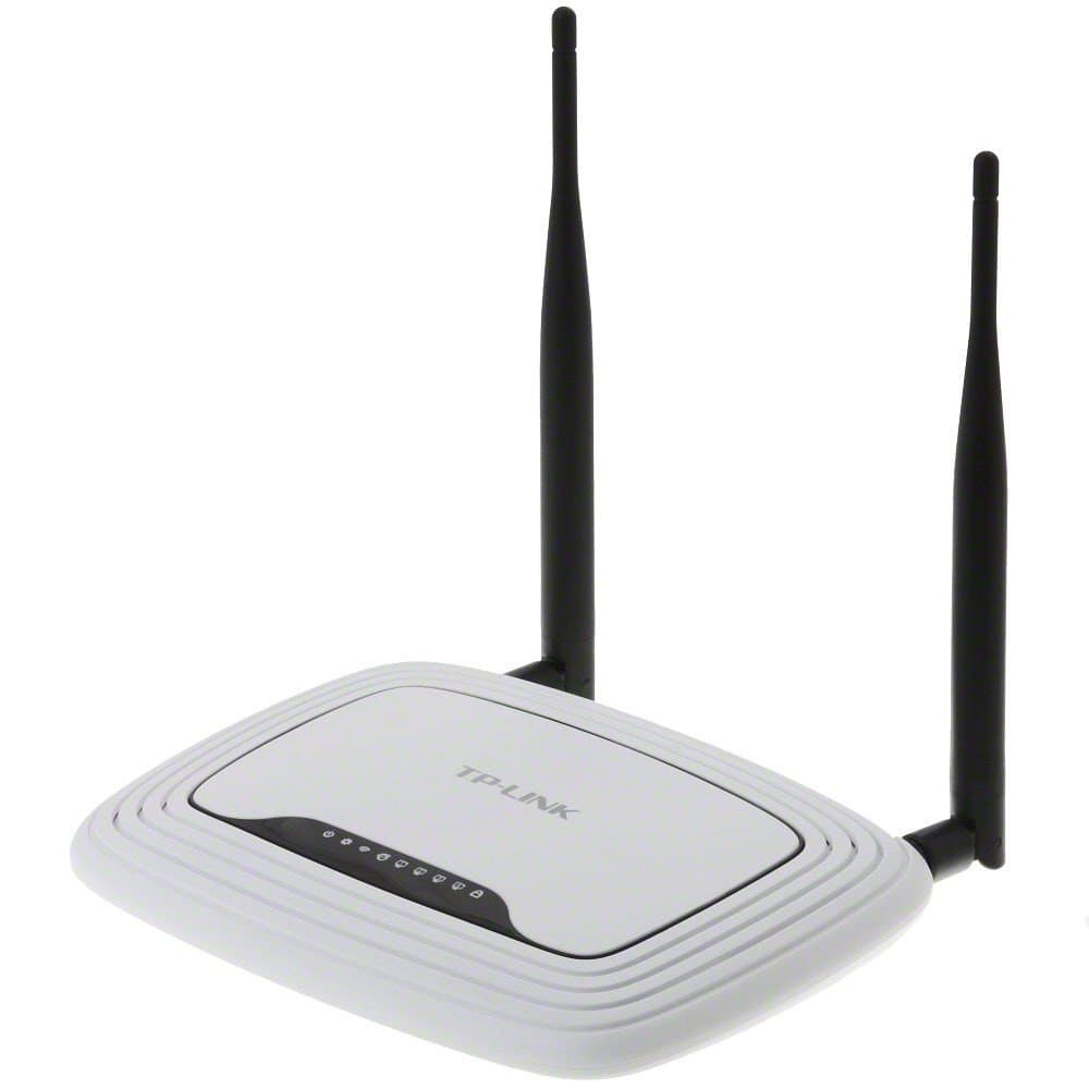 Безжичен рутер TP-LINK TL-WR841N, 2.4 GHz, 300Mbps, 10/100