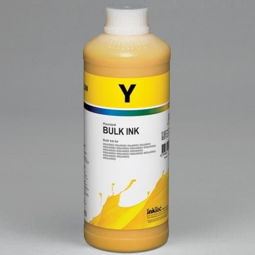 Бутилка с мастило INKTEC за Canon PGI-1200/1300/1400/1500/2500, MB2020/5020/5070/iB4020, Dye, 1L, Жълт