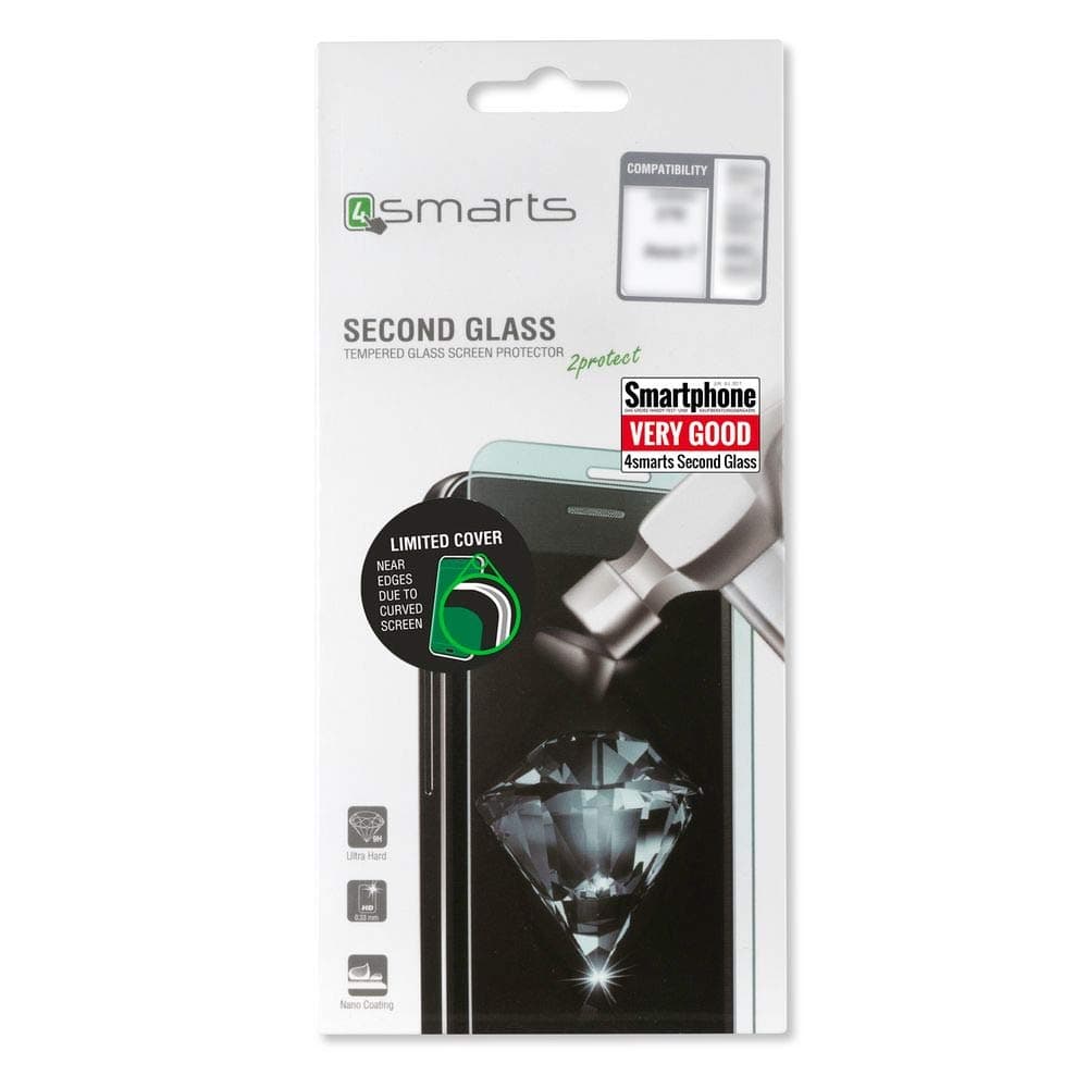 Калено стъклено защитно покритие за дисплея на Nokia 6 - 4smarts Second Glass (прозрачен)