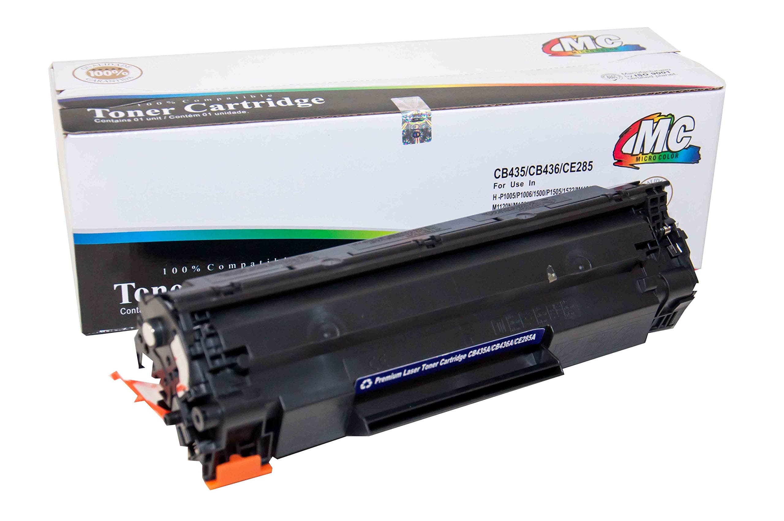 Тонер касета-универсална ORINK CB435A/CB436A/CE285A/CE285A, HP/CANON, Черен