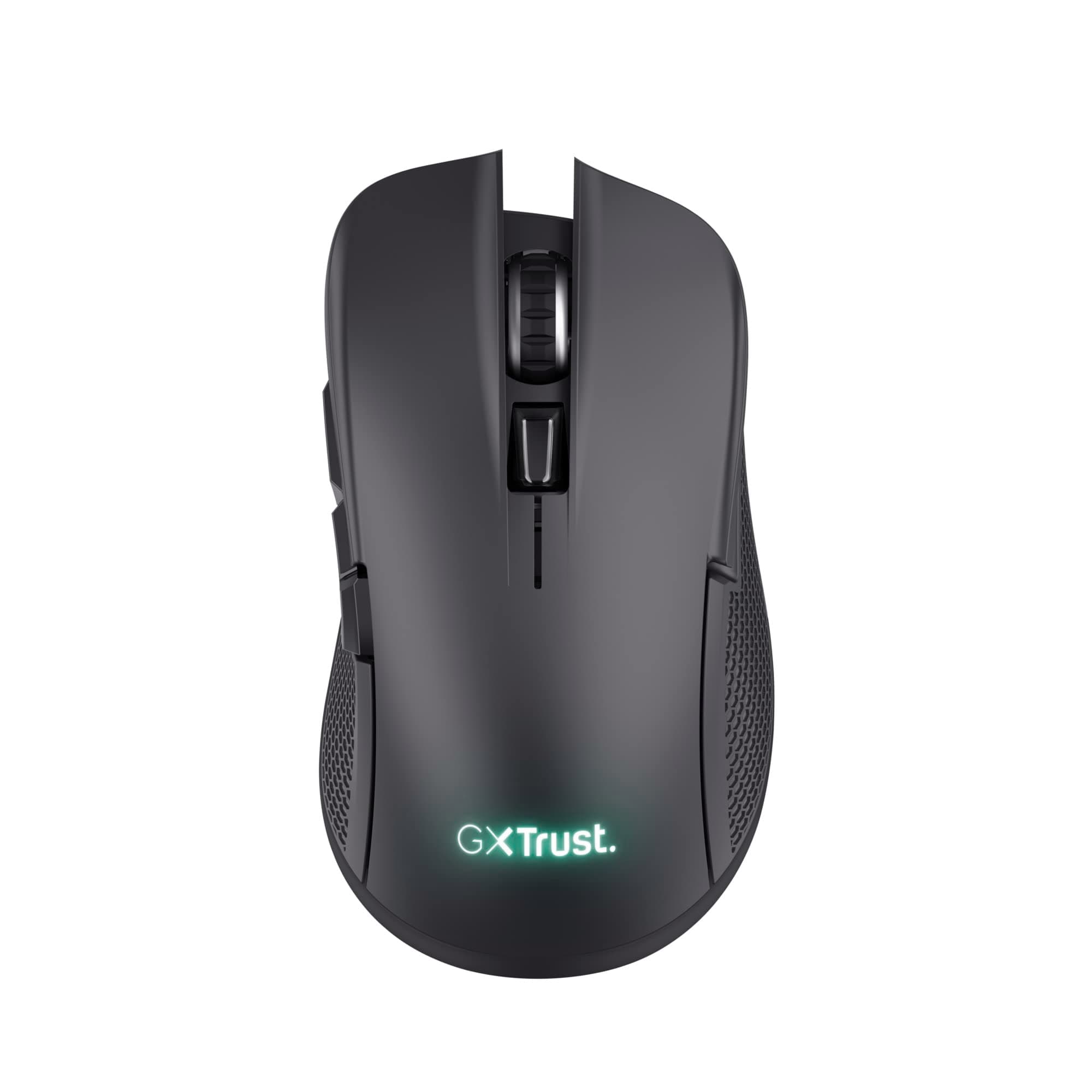 Мишка Trust GXT 923 Ybar, (7200 dpi), безжична, USB, черна, 6 бутона, гейминг