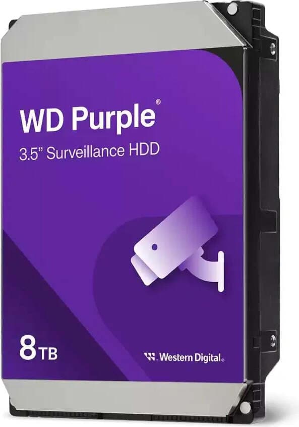 Хард диск WD Purple, 8TB, 5640rpm, 256MB, SATA 3