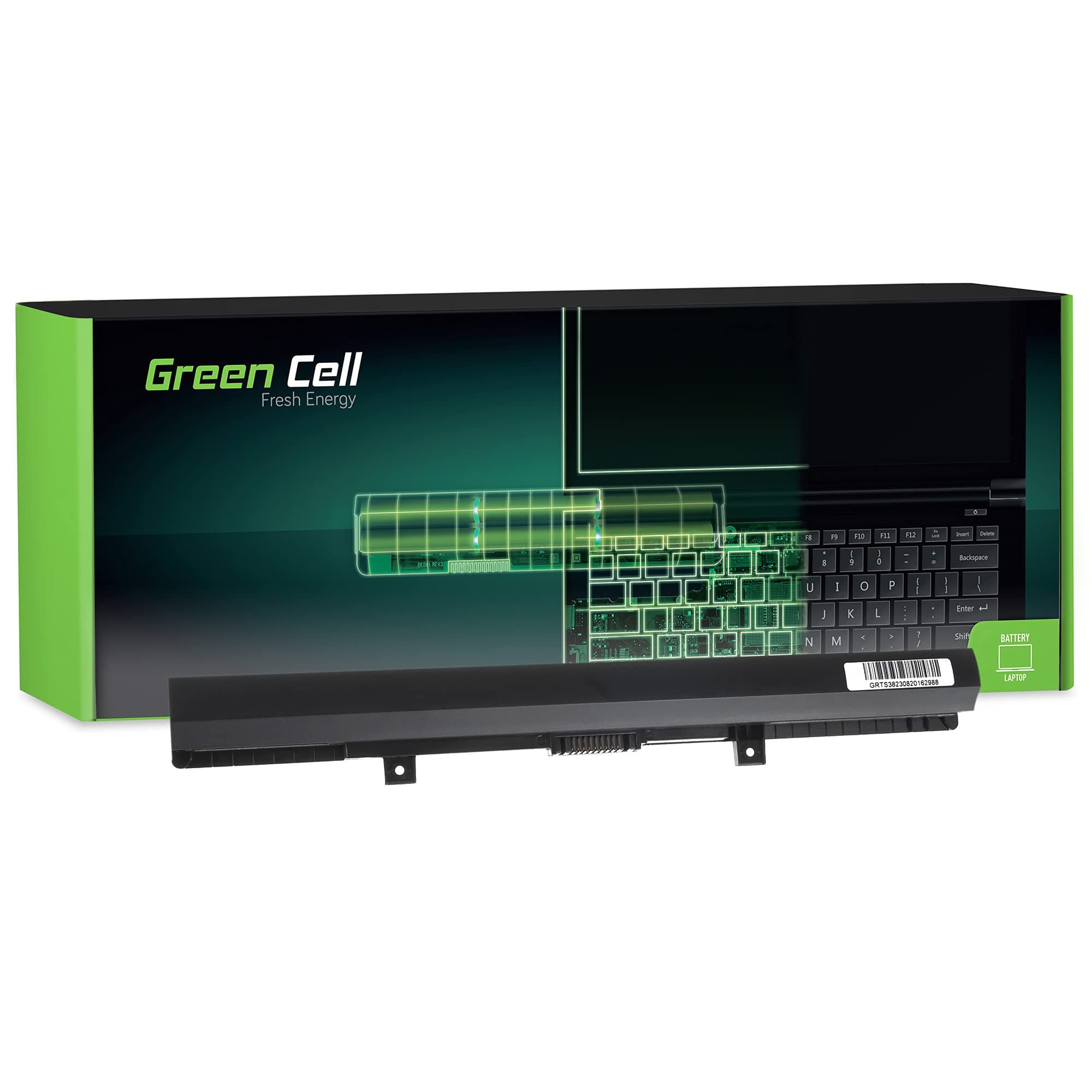 Батерия за лаптоп GREEN CELL, Toshiba Satellite C50-B C50D-B C55-C C55D-C C70-C C70D-C L50-B L50D-B L50-C L50D-C PA5185U, 14.4V, 2200mAh