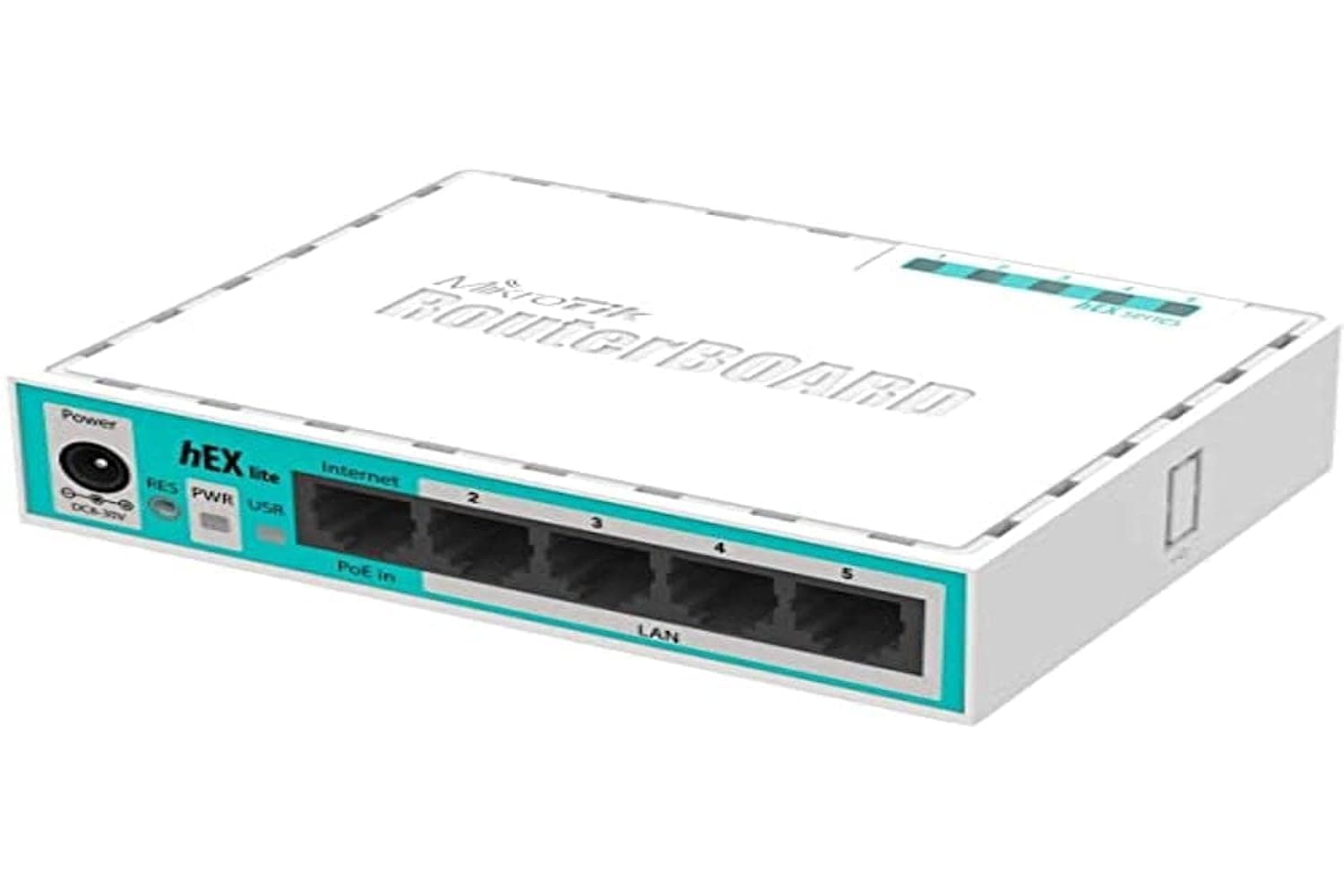 Рутер MiKrotik RB750R2, 10/100 Mbps, PoE, 64 MB, CPU 850MHz, Бял
