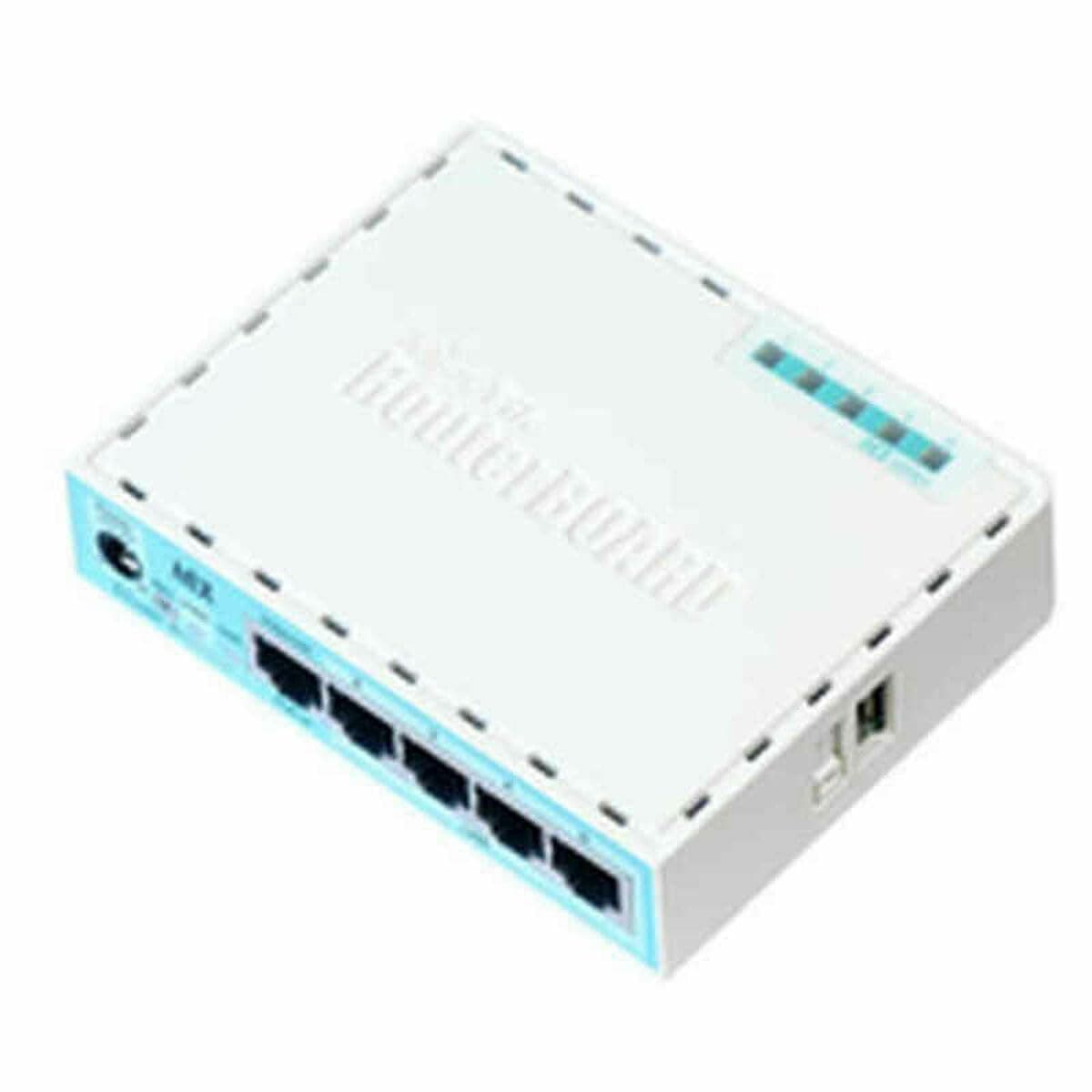 Рутер MiKrotik RB750GR3 HEX, 5 x 10/100/1000 Mbps, PoE, Бял