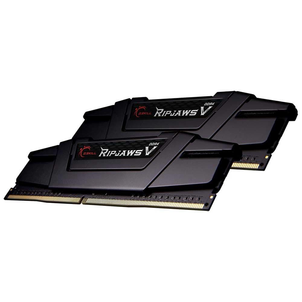 Памет G.SKILL Ripjaws V Black 32GB(2x16GB) DDR4 3600MHz F4-3600C18D-32GVK