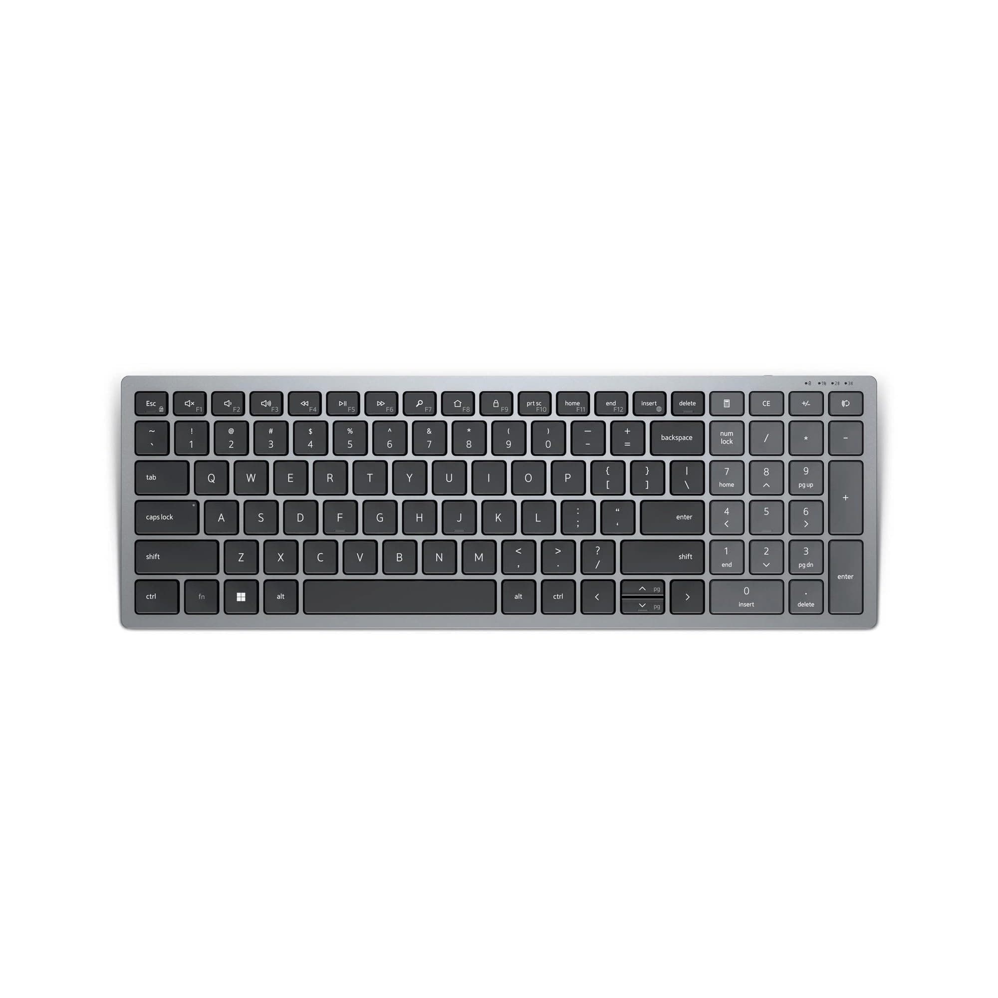 Dell Compact Multi-Device Wireless Keyboard - KB740 - US International (QWERTY)