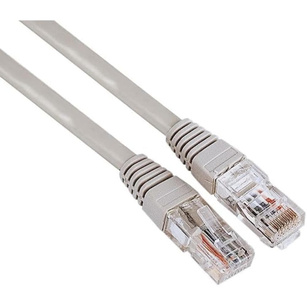Мрежов кабел HAMA,CAT 5e, UTP, RJ-45 - RJ-45, 5 м Сив, булк опаковка