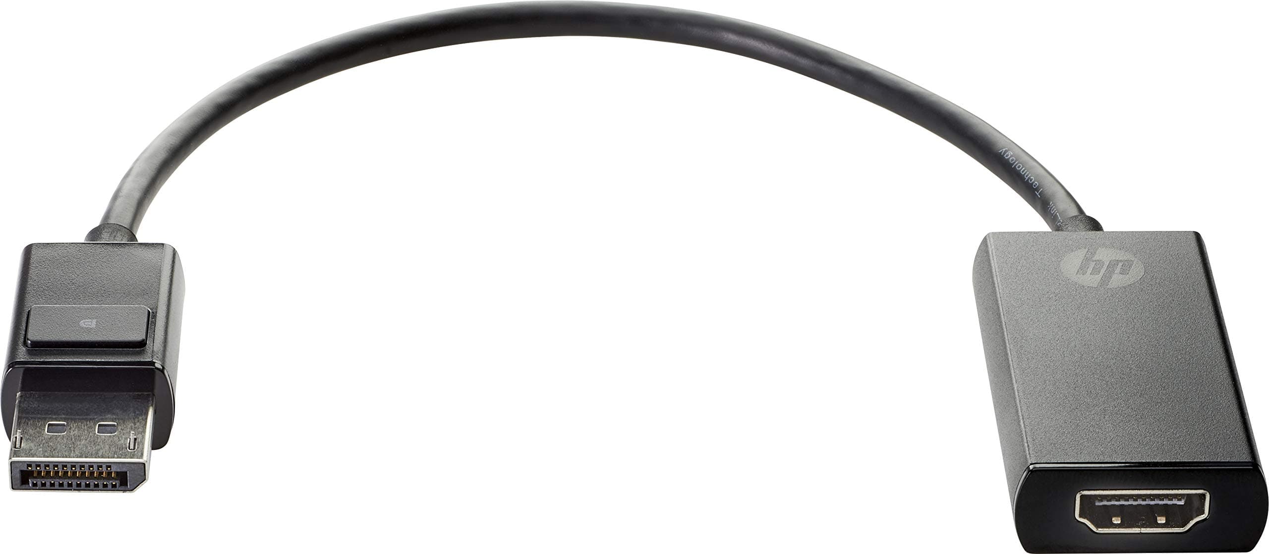 Преходник HP, DisplayPort(м) към HDMI(ж), черен
