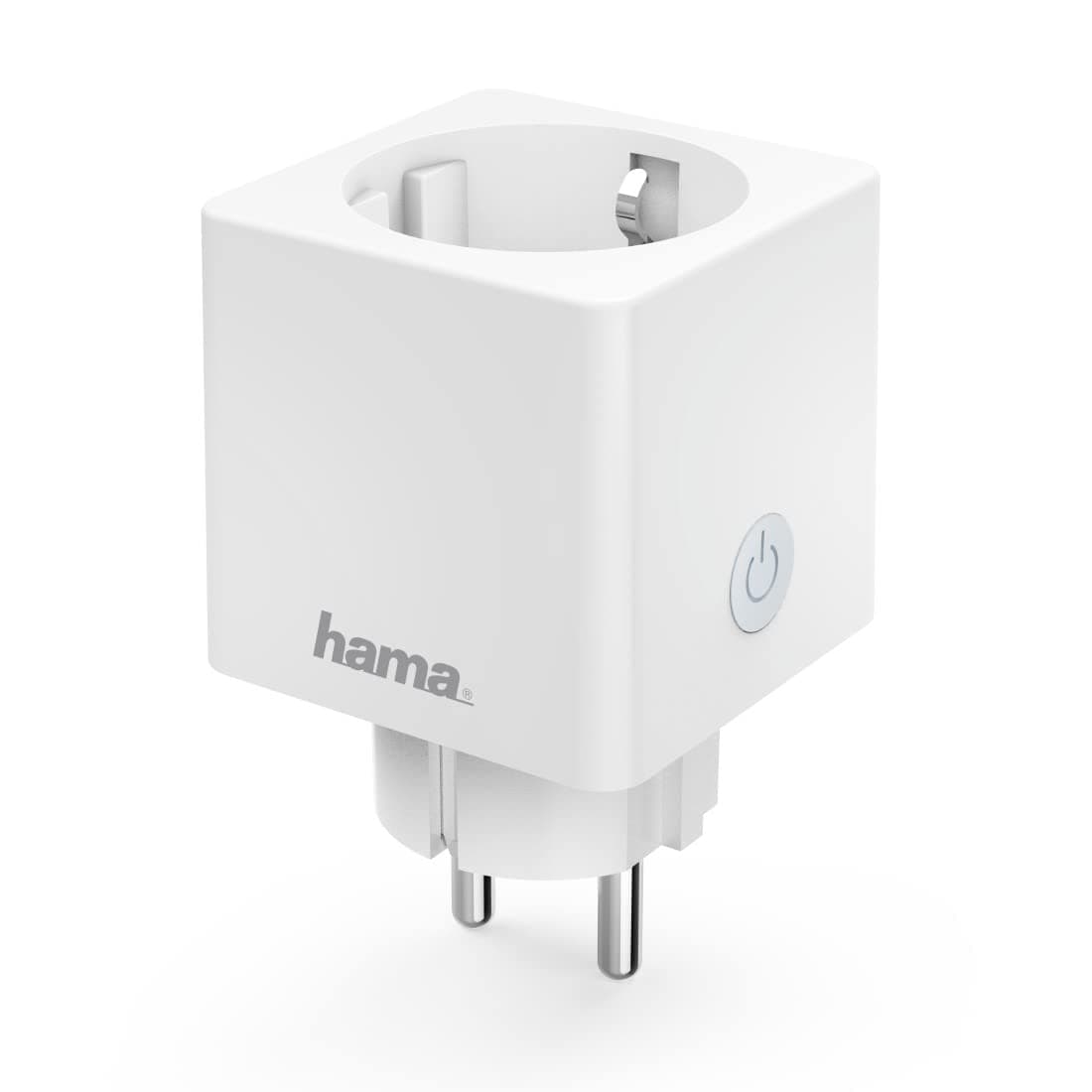 HAMA Смарт контакт Mini, WiFi, измерване на консумацията на ток, 176575