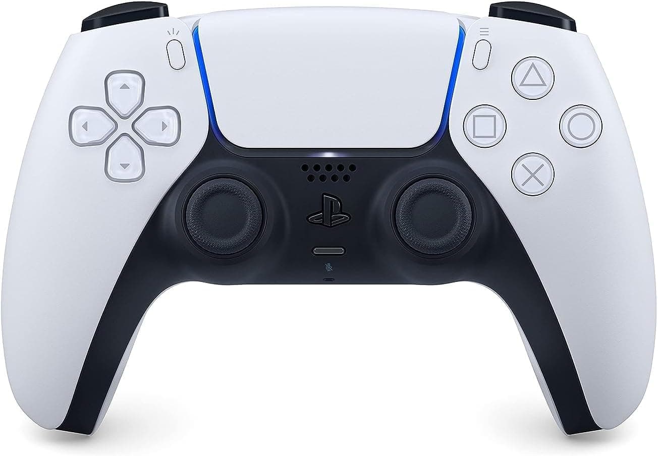 Безжичен геймпад Sony PS5 DualSense, Бял