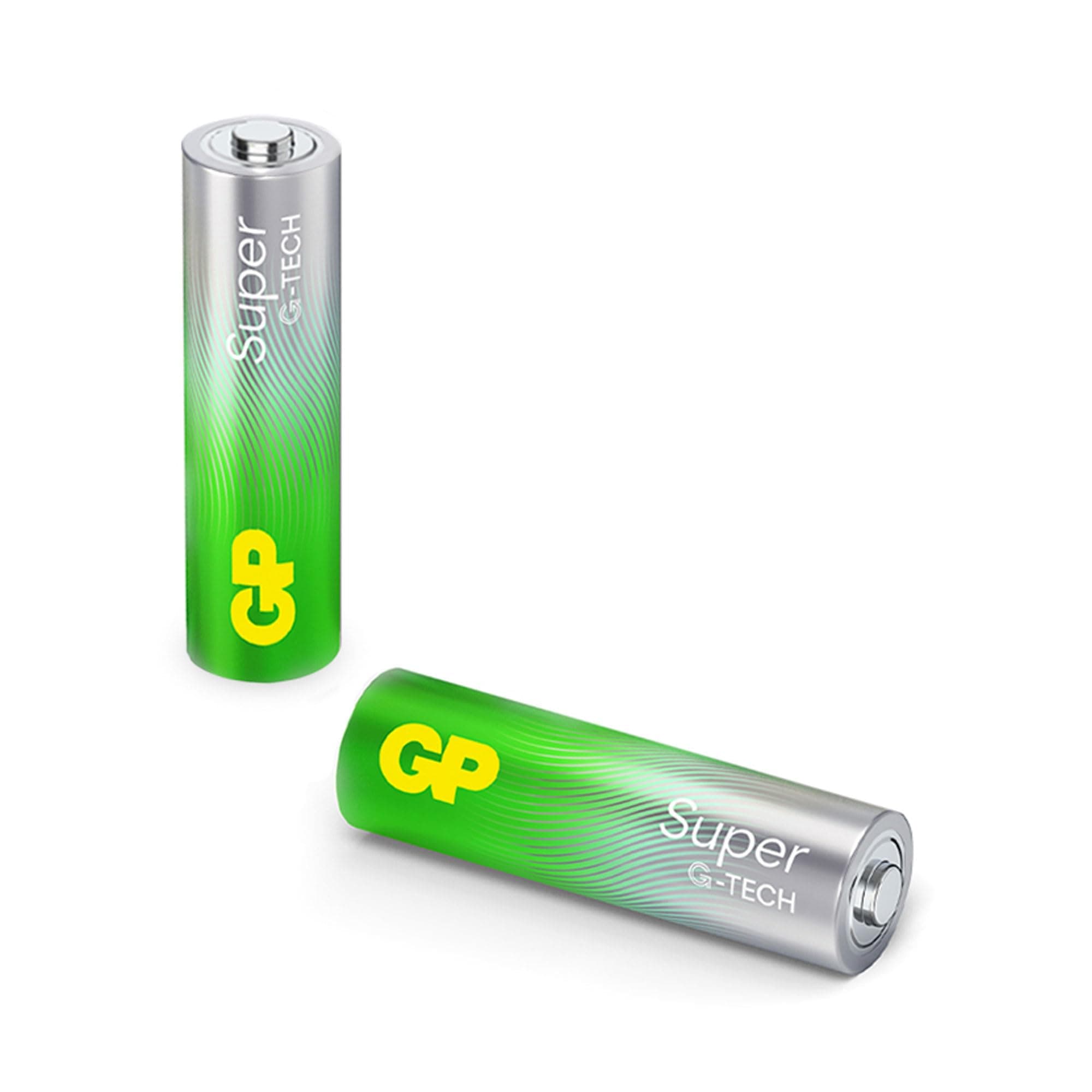 Алкална батерия GP SUPER LR6 AA, 2 бр. в опаковка / shrink, 1.5V, GP-BA-15A21-S2