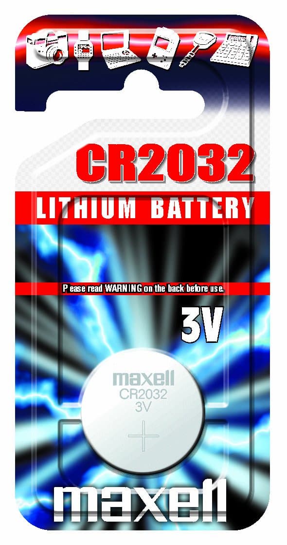 Бутонна батерия литиева MAXELL CR2032 3 V