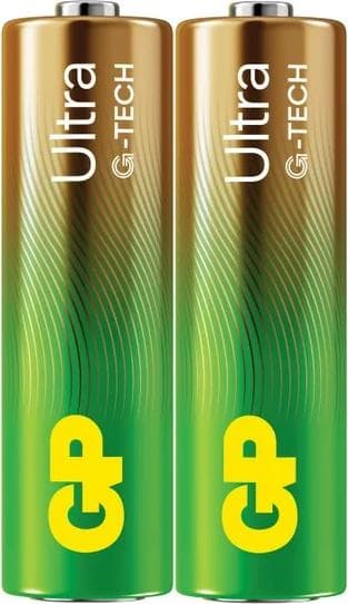 Алкална батерия GP ULTRA LR03, AAA, 2 бр. в опаковка / shrink, 1.5V, 24AU