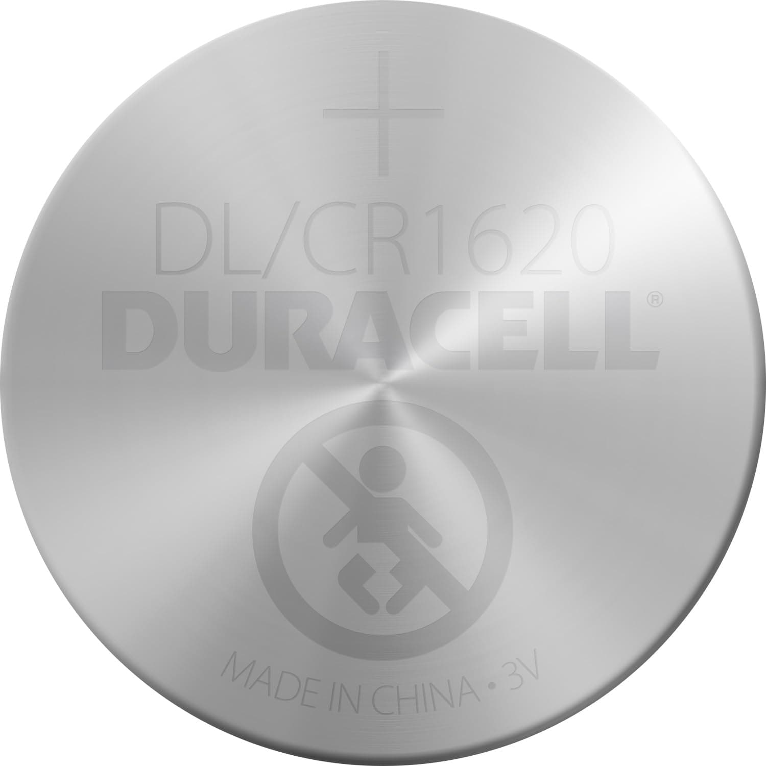 Бутонна батерия DURACELL CR-1620, 3V, Литиева