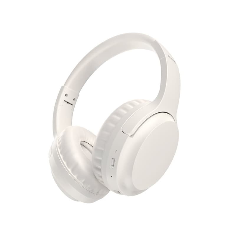 Слушалки Dudao X22 Pro, безжични, Bluetooth, микрофон, ANC, до 25 часа време на работа, бели