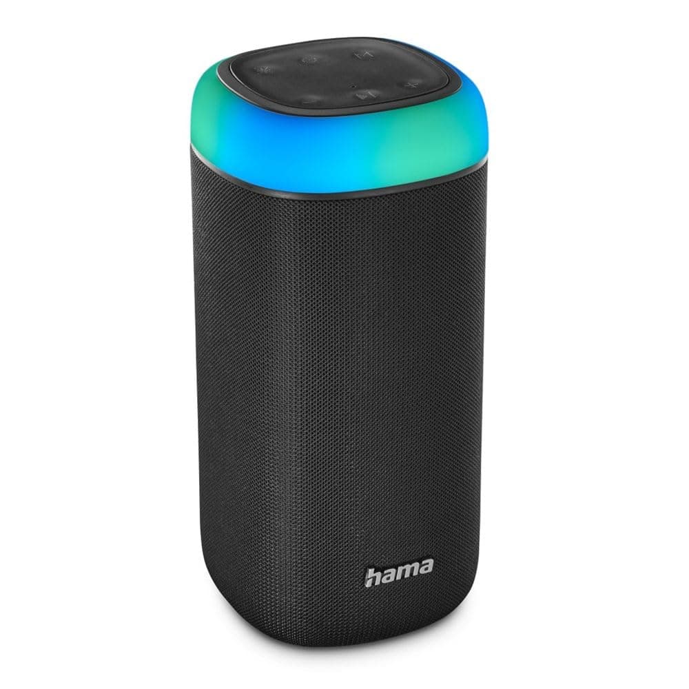 Блутут колонка HAMA Shine 2.0, 30W, LED, Защита от вода, Черна, 188228