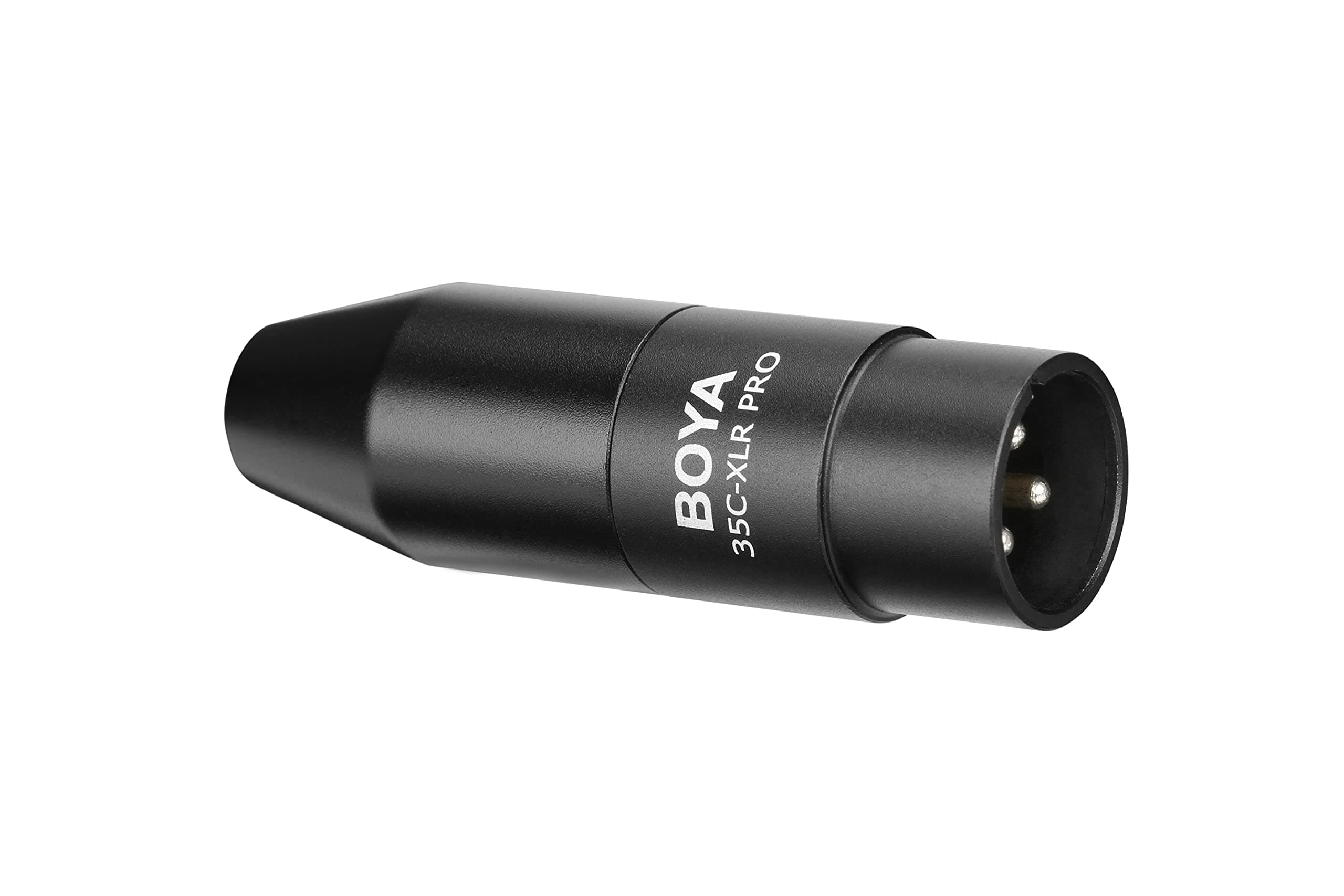 Конвертор BOYA 3.5mm TRS към XLR, 12-48V Phantom Power 35C-XLR Pro