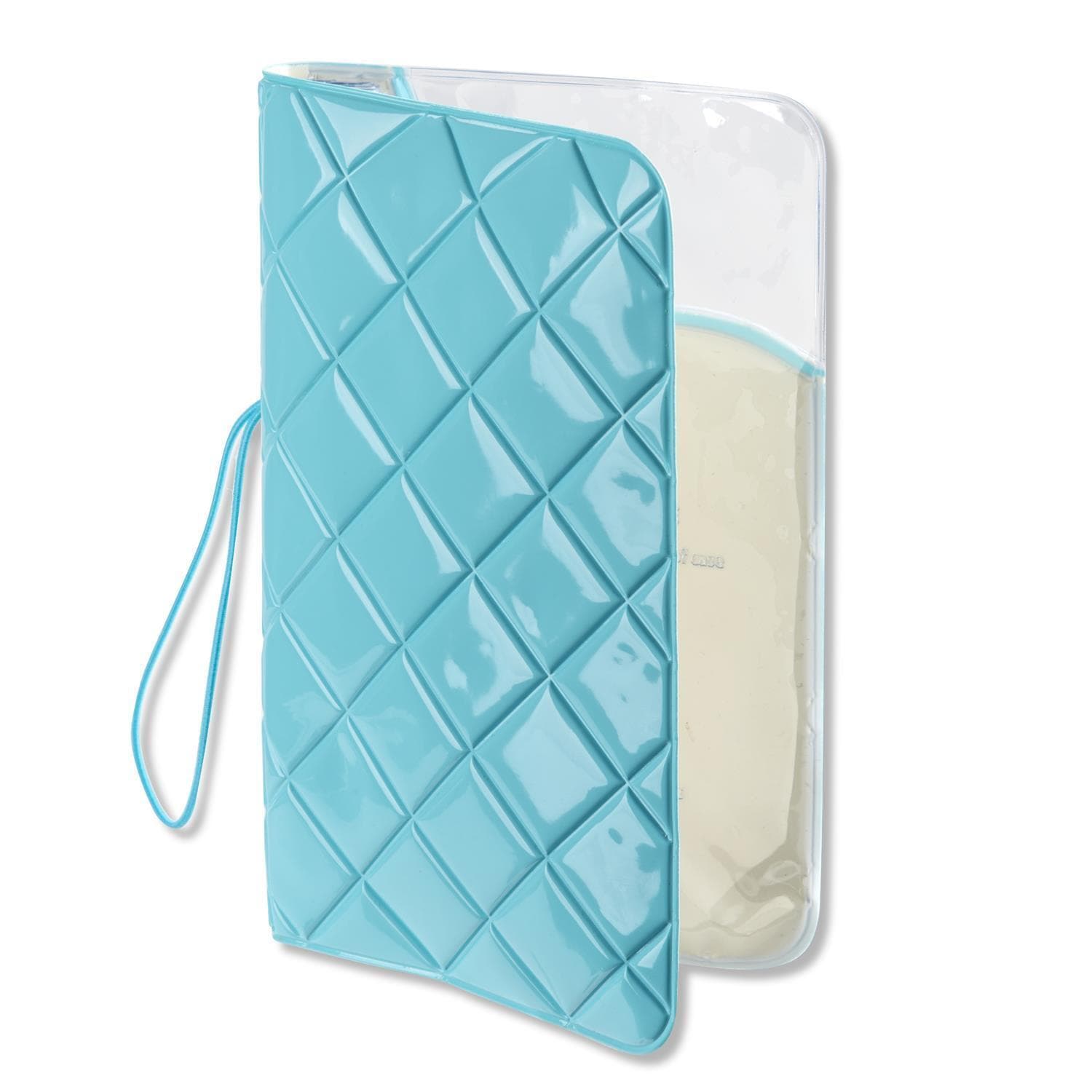 Универсален водоустойчив калъф за смартфони до 5.6 инча - 4smarts Waterproof Wallet Case Rimini (син)