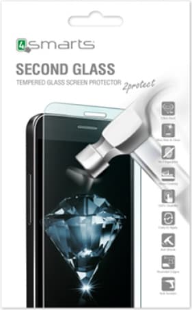 Калено стъклено защитно покритие за дисплея на Motorola Moto G4 Plus - 4smarts Second Glass (прозрачен)