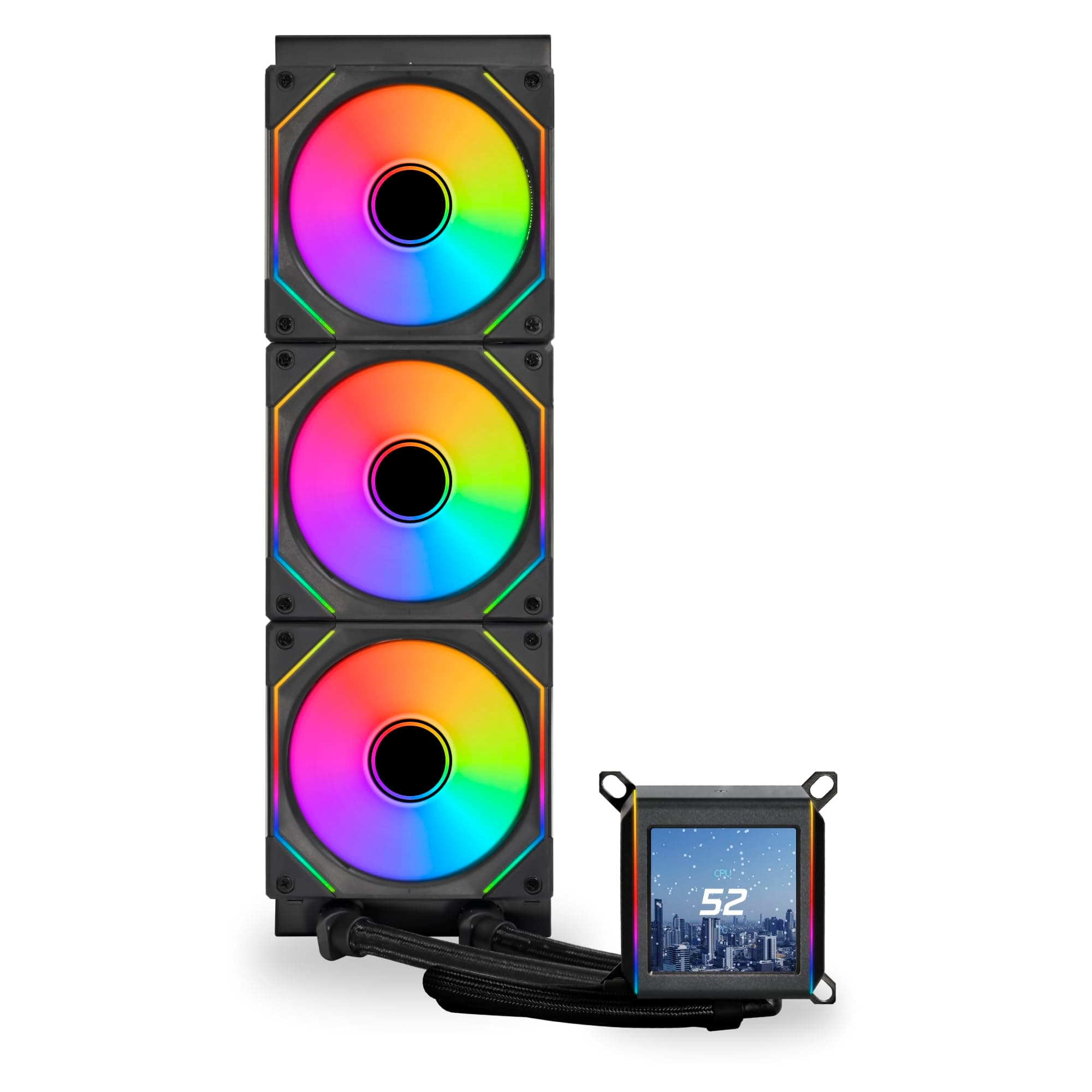 Охладител за процесор Lian Li GALAHAD II LCD 360 SL-INF ARGB - Black
