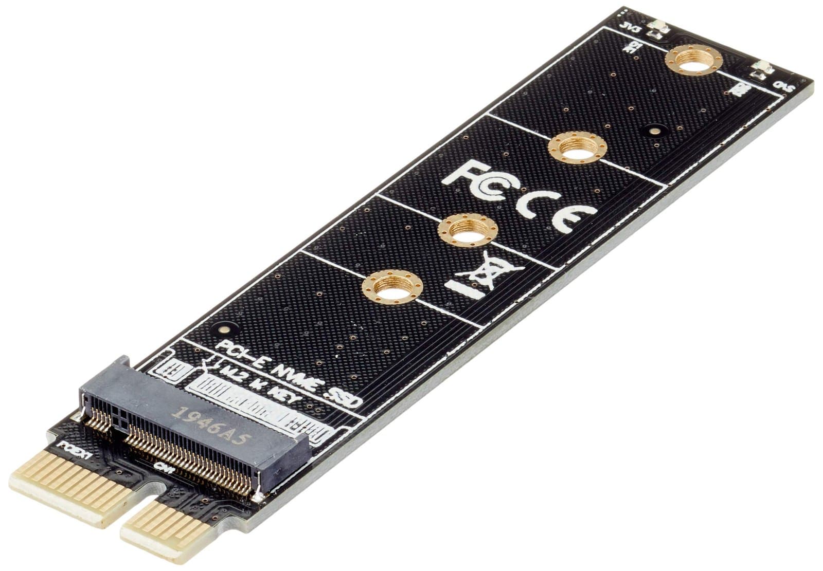 Адаптер Delock 64105, PCI Express x1 към M.2 Key M