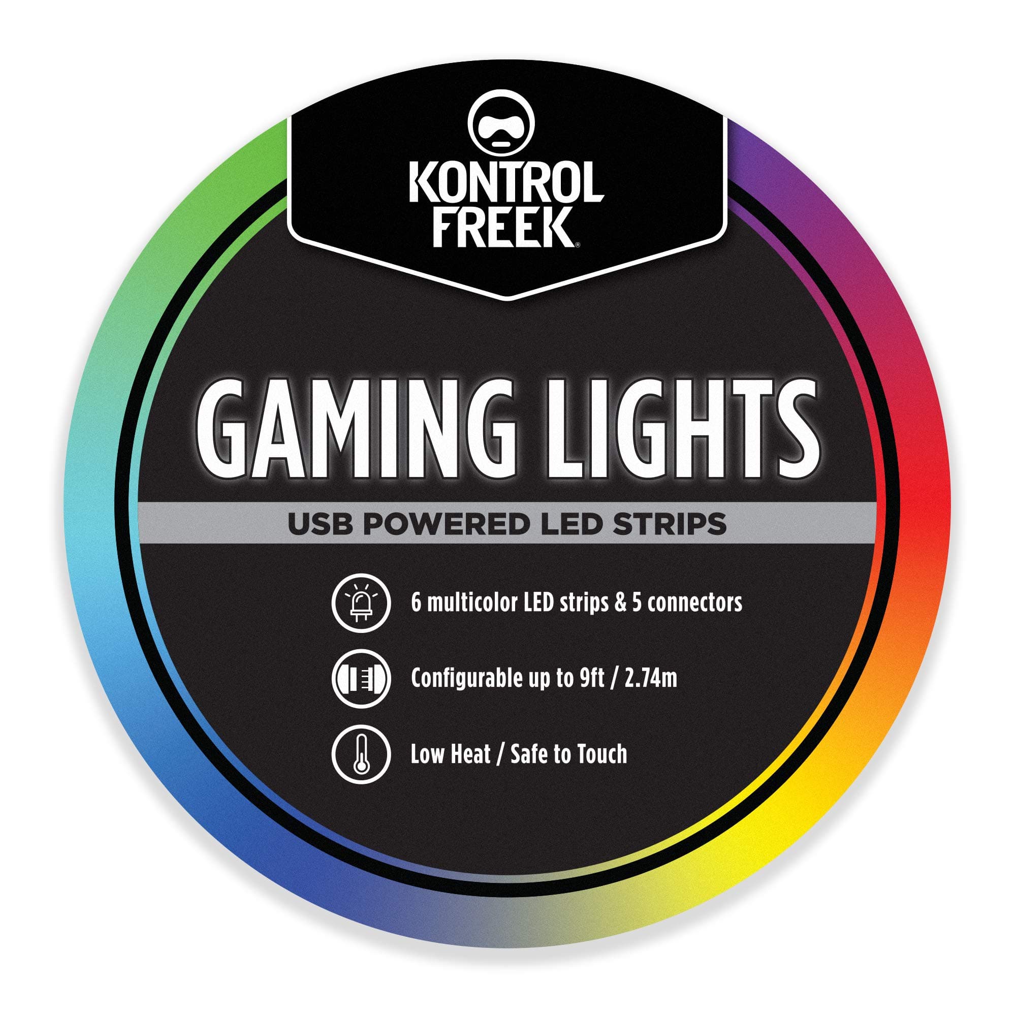 RGB лента KontrolFreek Gaming Lights Kit, USB (2.74m)