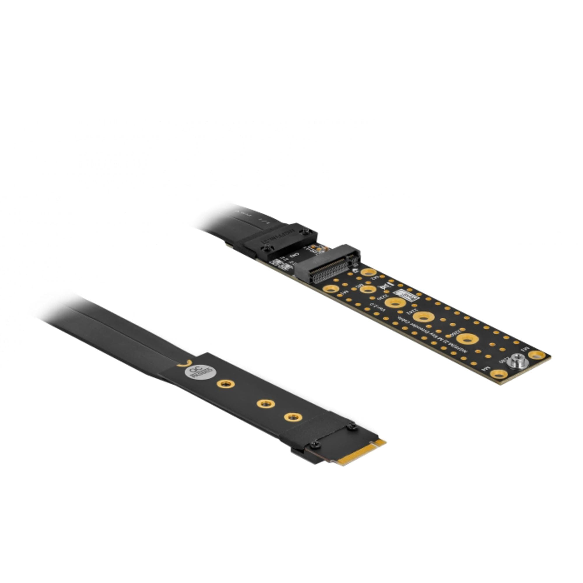Карта Delock 64136, M.2 Key M Extension NVMe, Кабел 20 см.