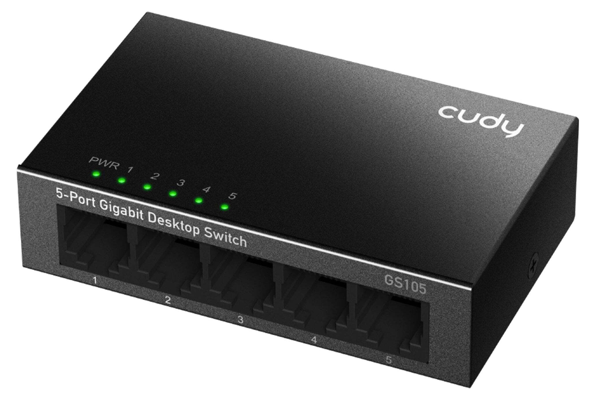 Суич Cudy GS105, 5 портов, 10/100/1000, Auto-MDI/MDIX