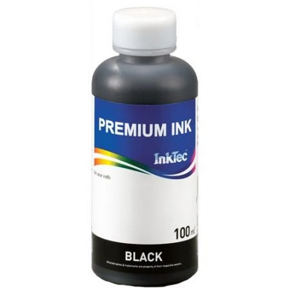 Бутилка с мастило INKTEC за HP CC640/CC641/No-300/901, 100 ml, Черен