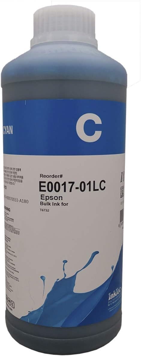 Бутилка с мастило INKTEC Т6732-C13T67324A, за Epson L800/ L810/ L850/ L1800, 1L, Cyan