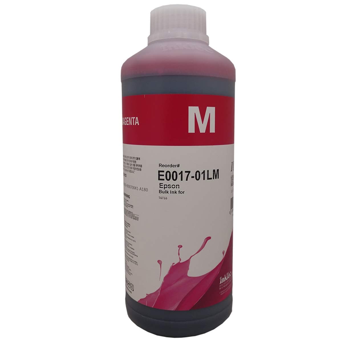 Бутилка с мастило INKTEC T6733-C13T67334A, за Epson L800/ L810/ L850/ L1800, 1L, Magenta
