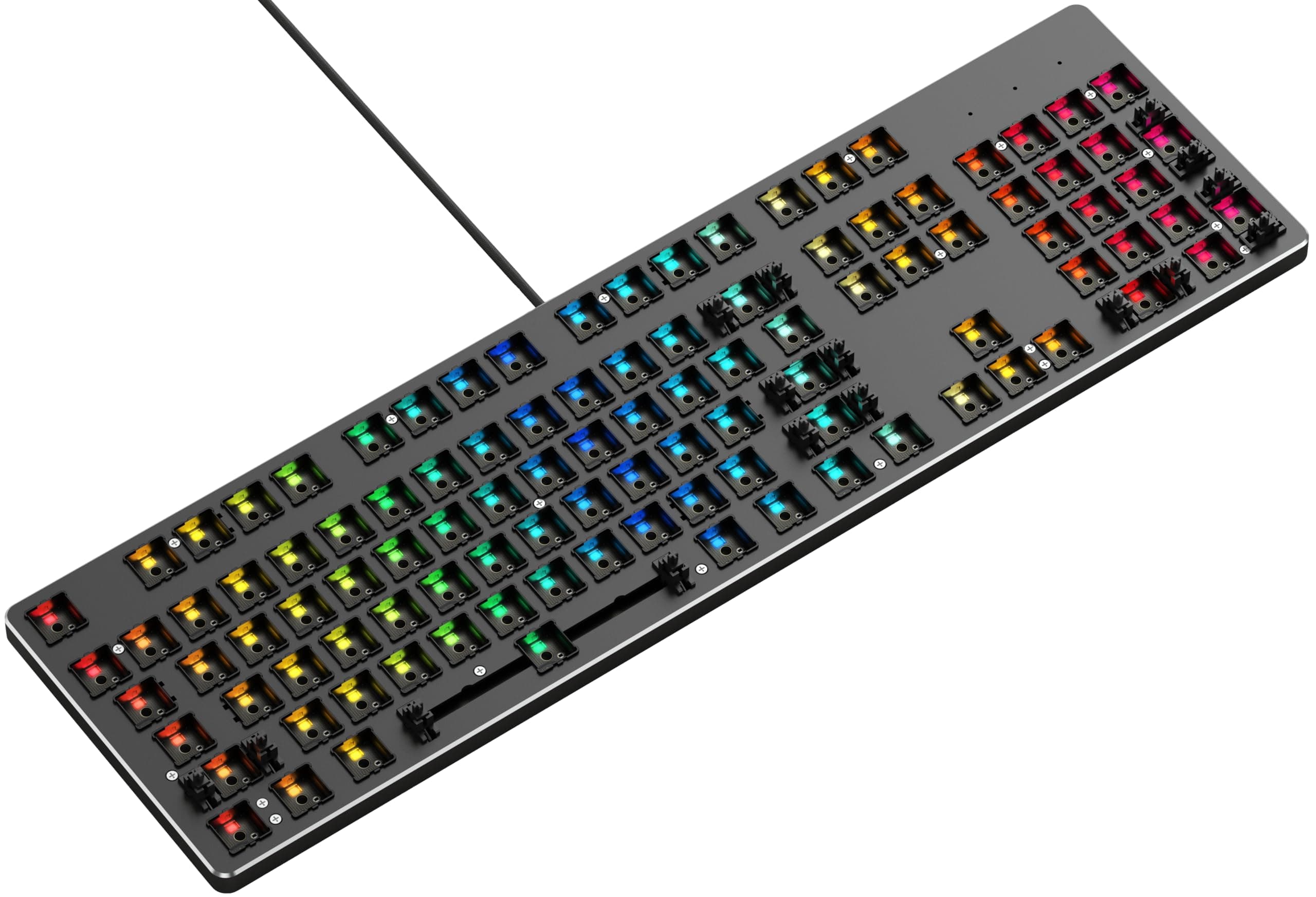 Геймърска механична клавиатура основа Glorious RGB GMMK ANSI Layout