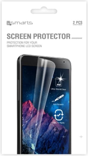 Защитно покритие за дисплея на Samsung Galaxy S6 Edge Plus - 4smarts Display Protector (2 броя)