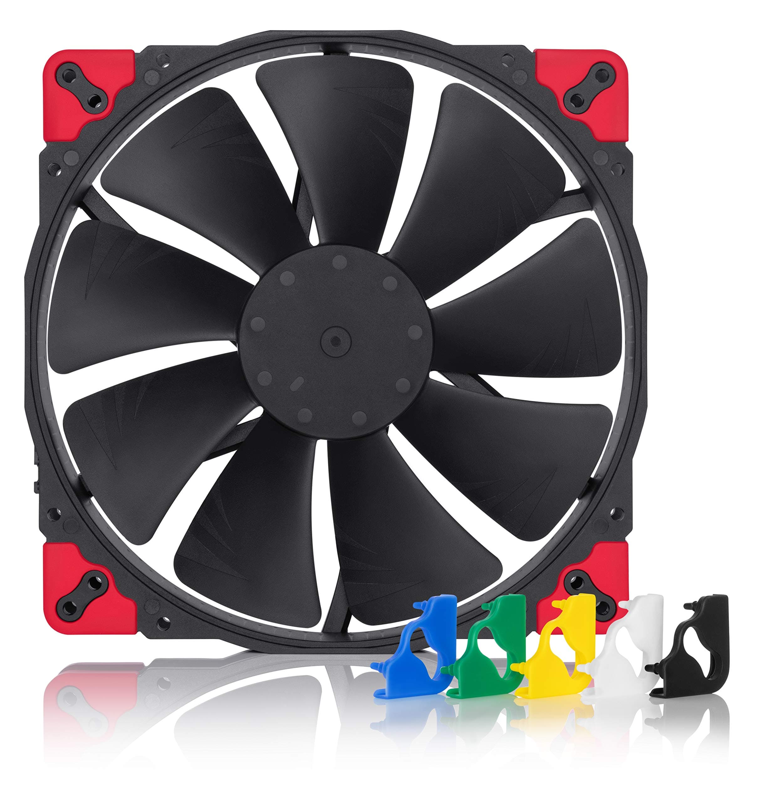 Вентилатор Noctua NF-A20 PWM chromax black swap 200x200x30mm