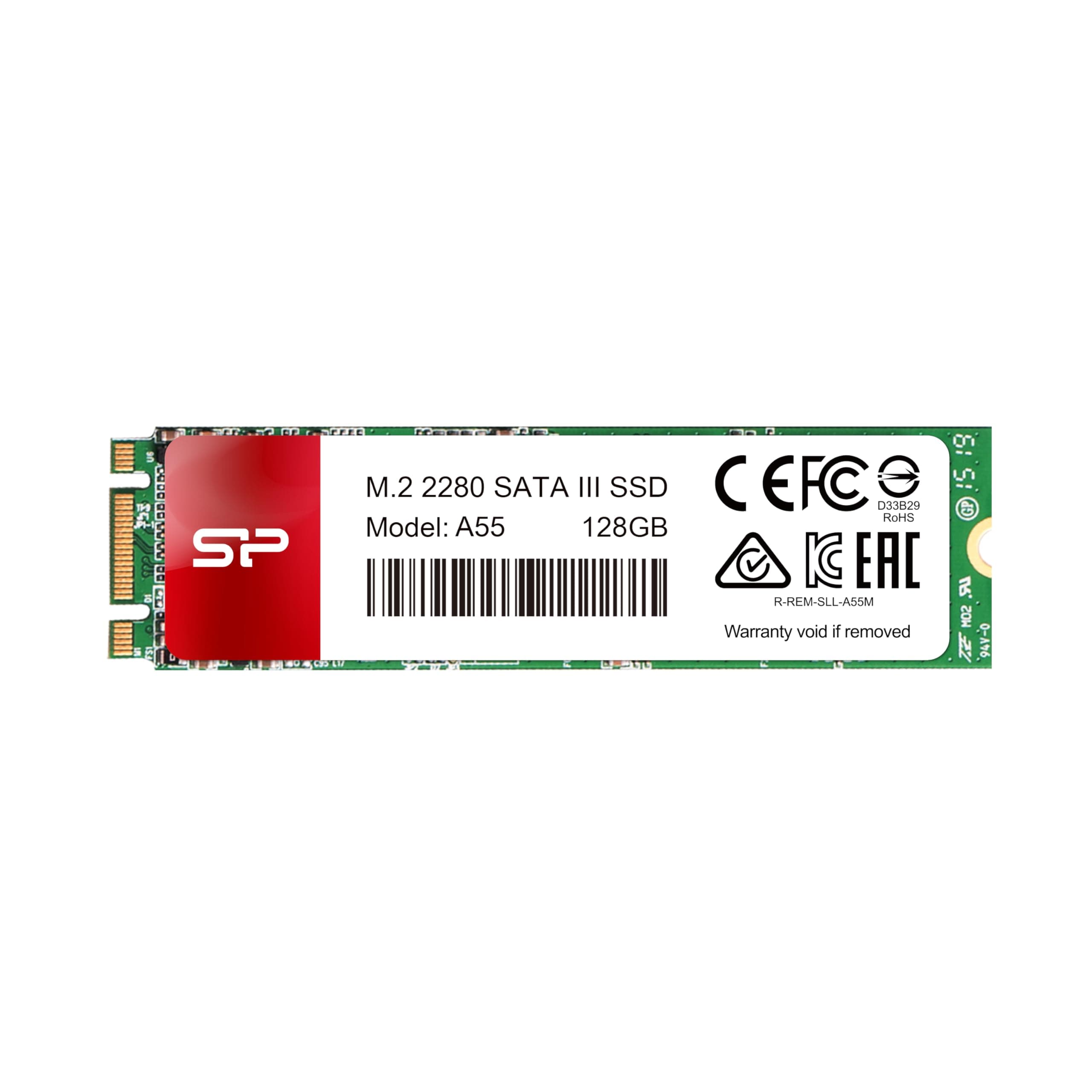 SSD SILICON POWER A55, M.2 2280, 128 GB, SATA