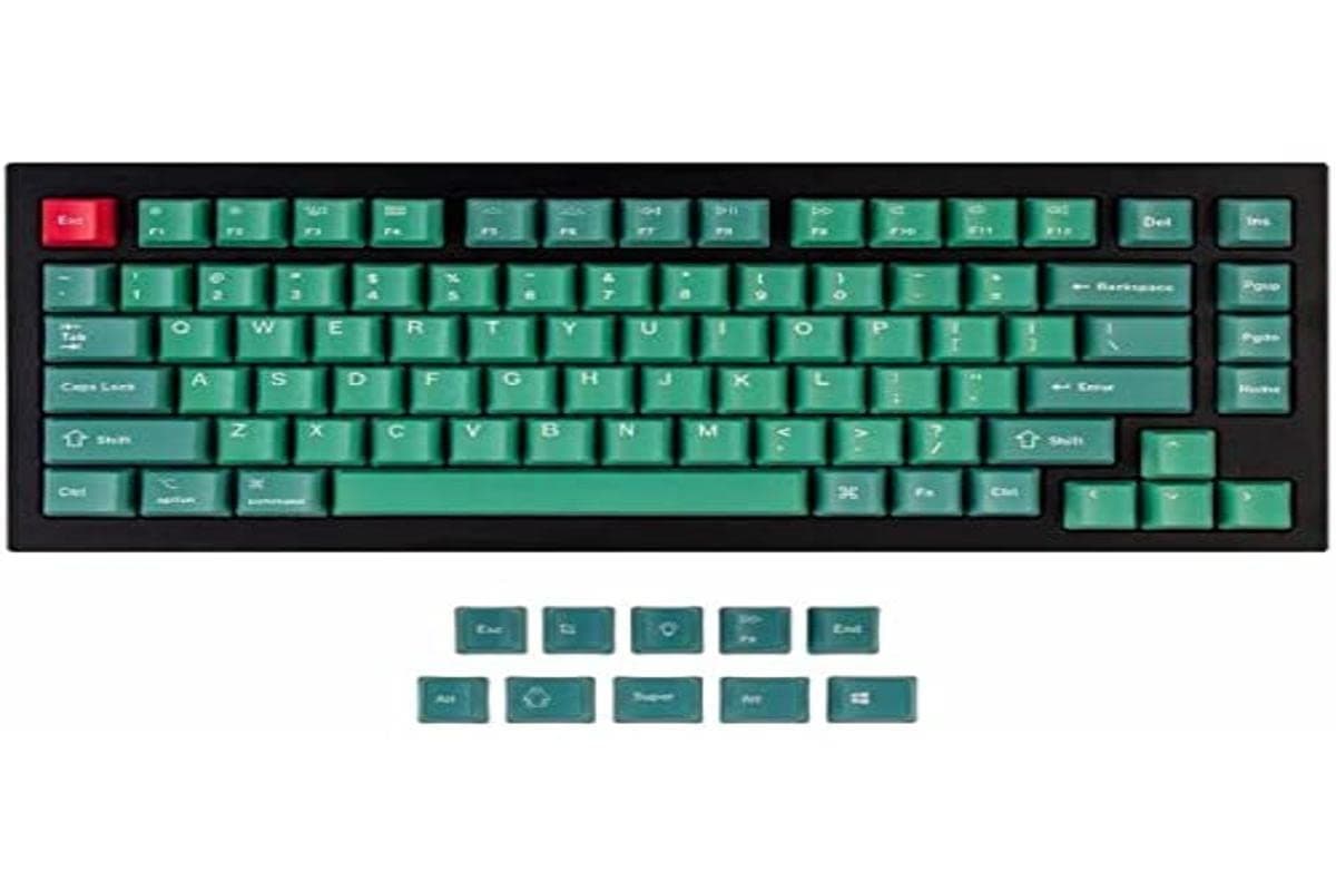 Капачки за механична клавиатура Keychron Forest 92-Keycap Set PBT Dye-Sub US Layout