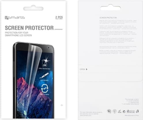 Защитно покритие за дисплея на LG G4 - 4smarts Display Protector (2 броя)