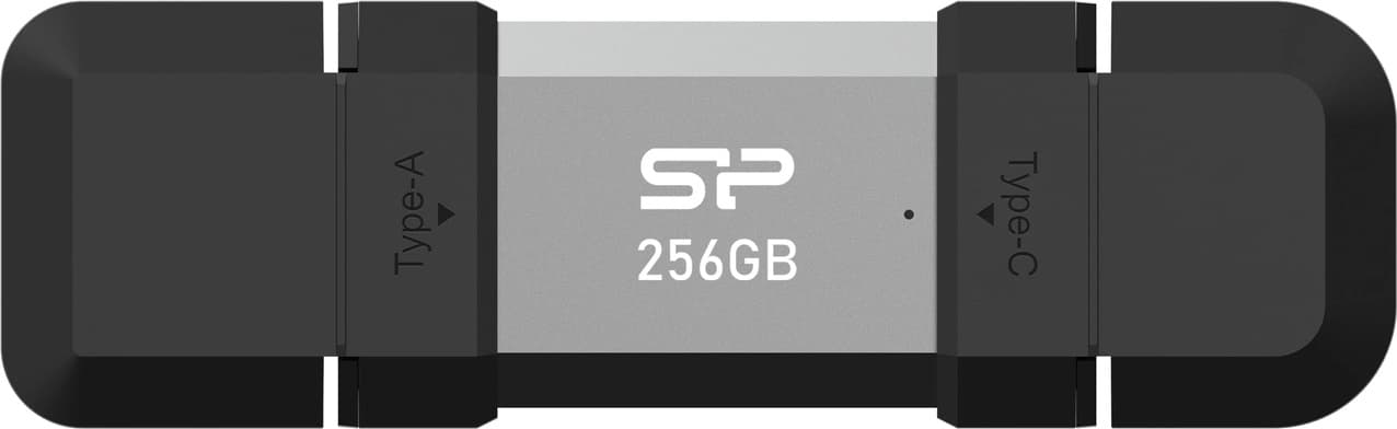 USB памет Silicon Power Mobile C51 256GB USB-A и USB Type-C (USB 3.2 Gen 1)