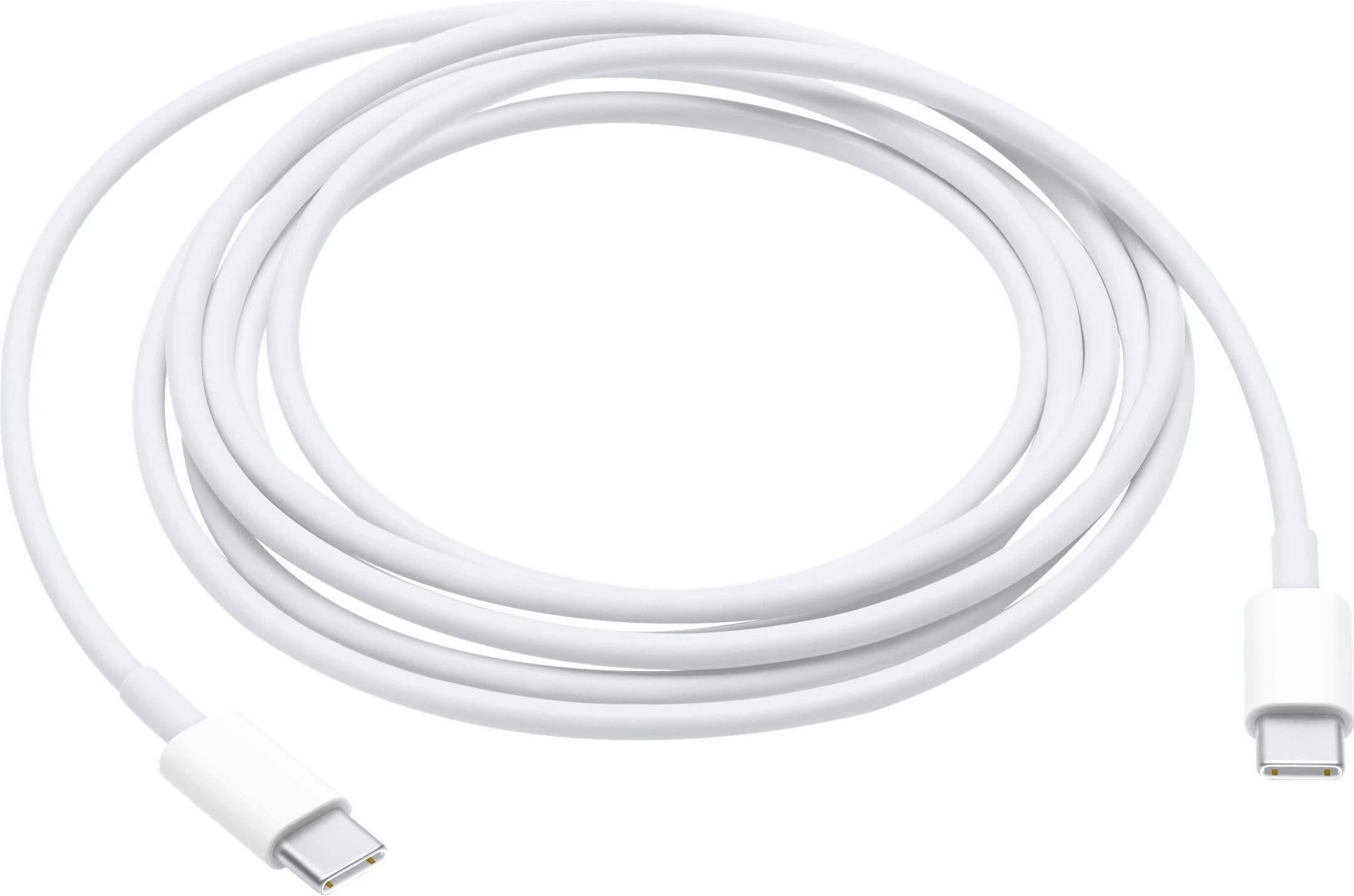 Кабел Apple от USB C(м) към USB C(м), 2m, бял