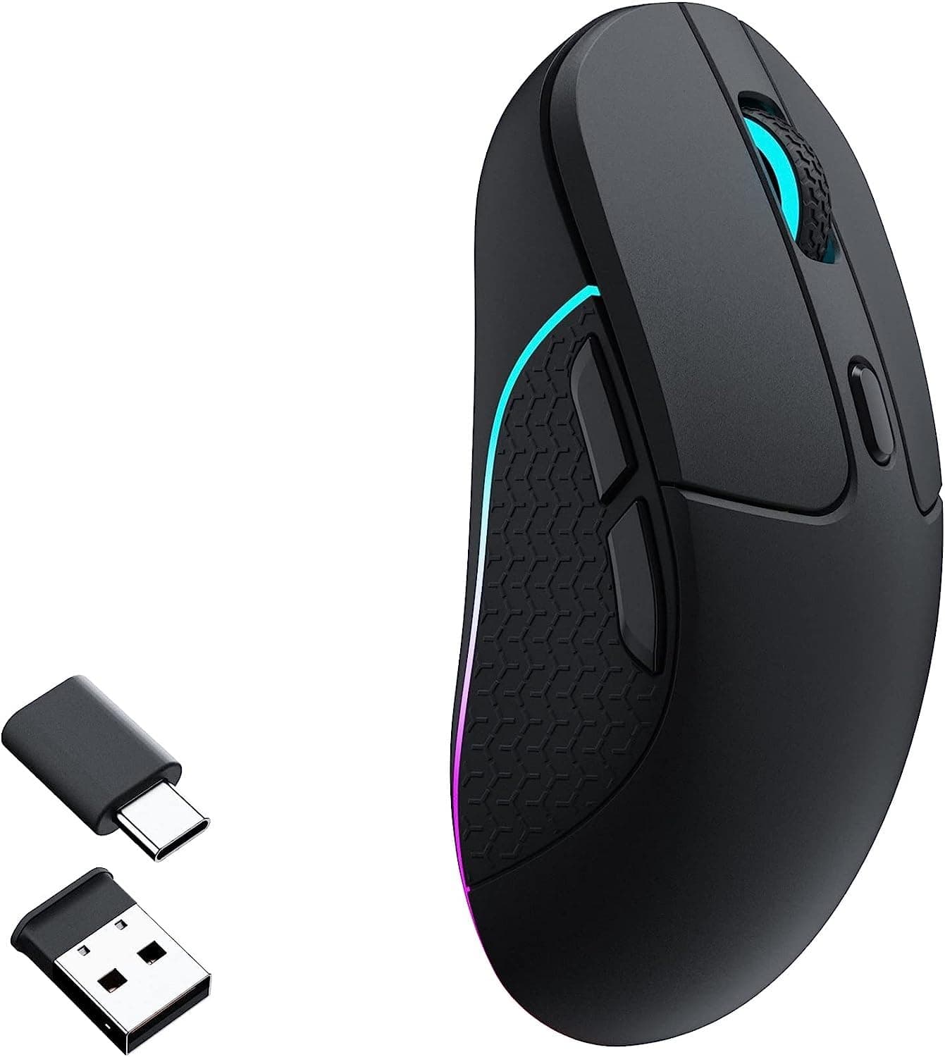 Геймърска Безжична мишка Keychron M3, Matte Black