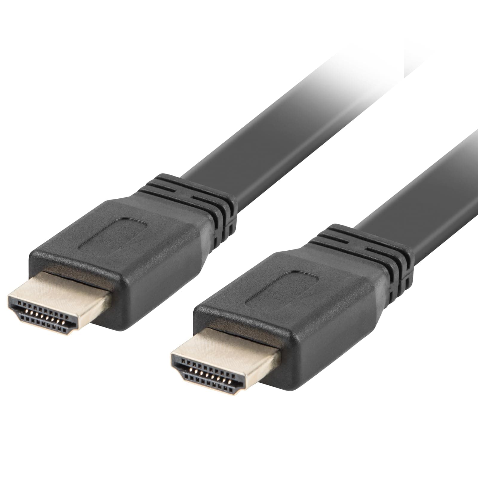 Lanberg HDMI M/M V2.0 cable 3m, 4K flat, black