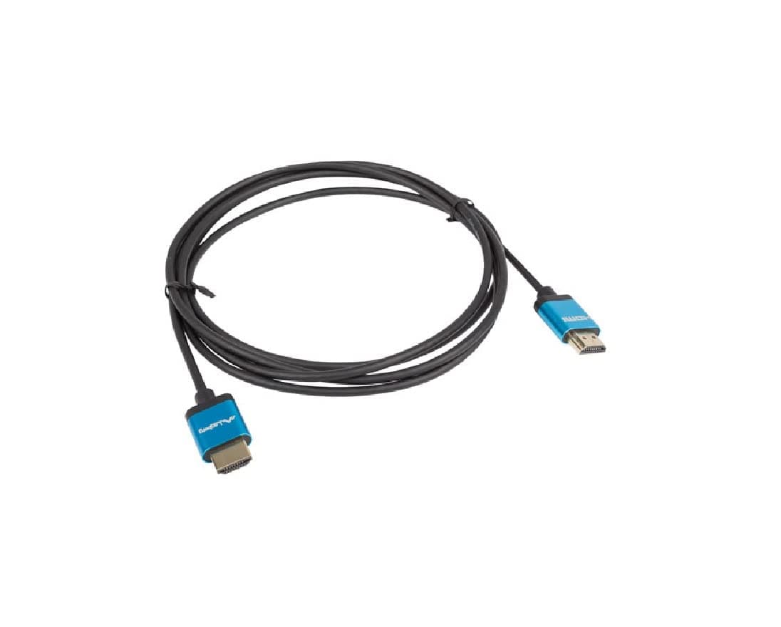 Lanberg HDMI M/M V2.0 4K cable 1m, slim, black
