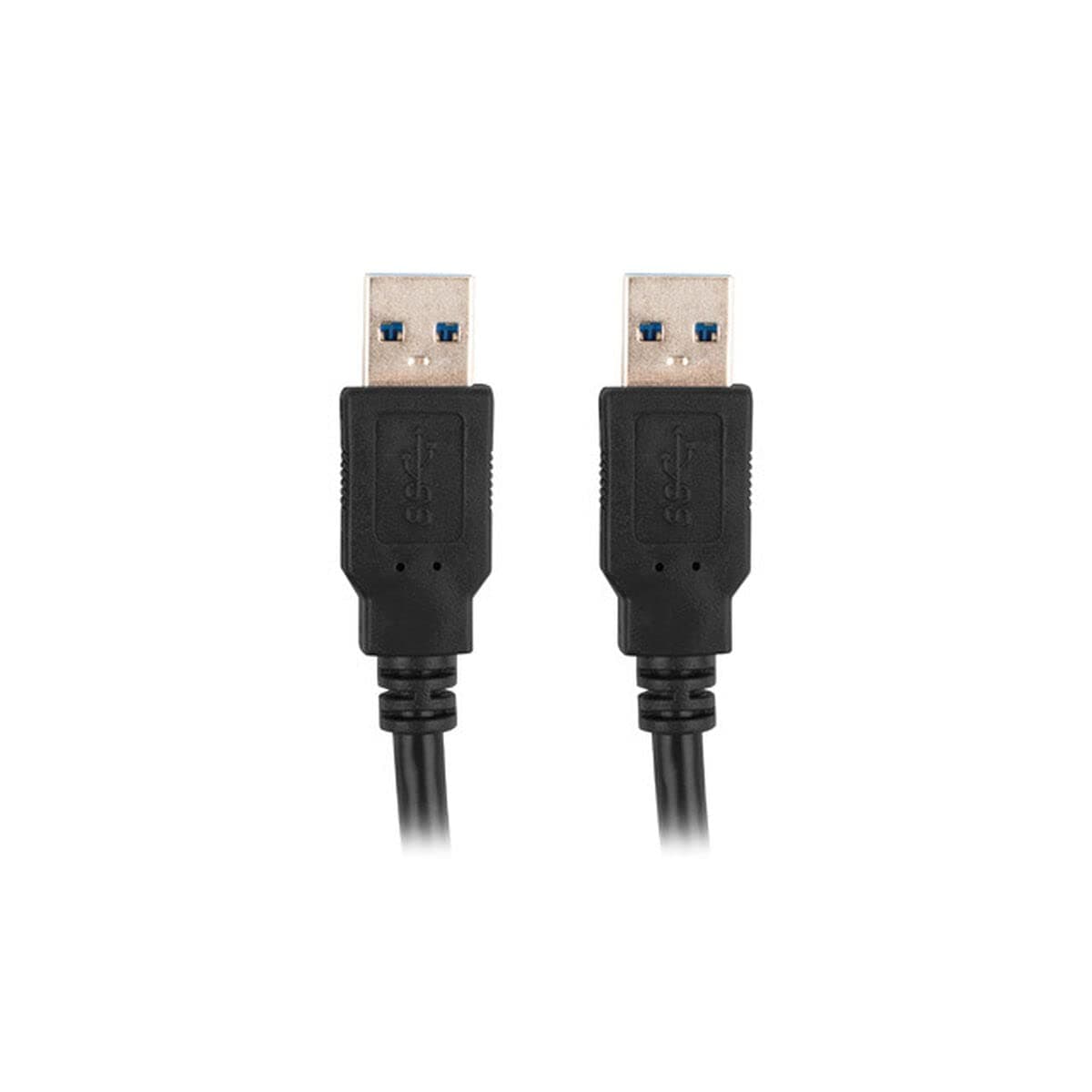 Lanberg USB-A (M) -> USB-A (M) 3.0 cable 1.8m, black