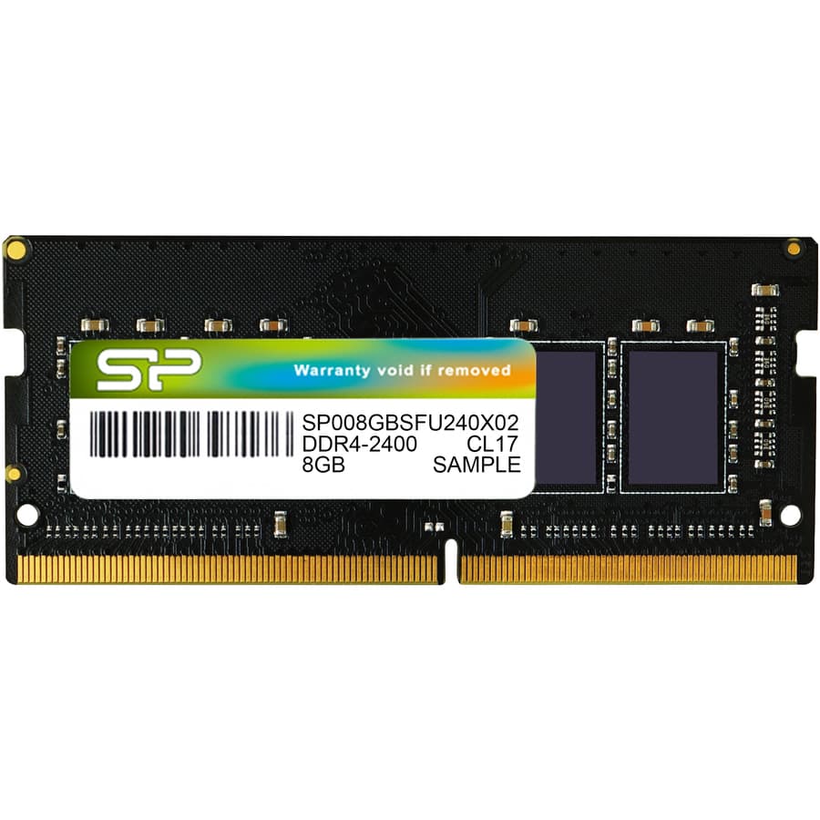 Памет Silicon Power 8GB SODIMM DDR4 PC4-19200 2400MHz CL17 SP008GBSFU240X02