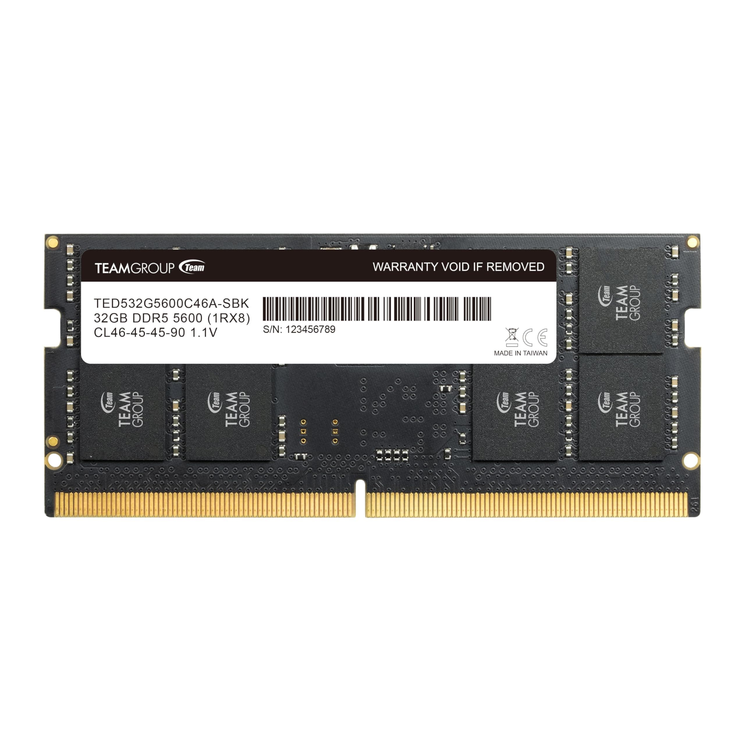 Памет Team Group Elite 32GB DDR5 - TED532G5600C46A-S01
