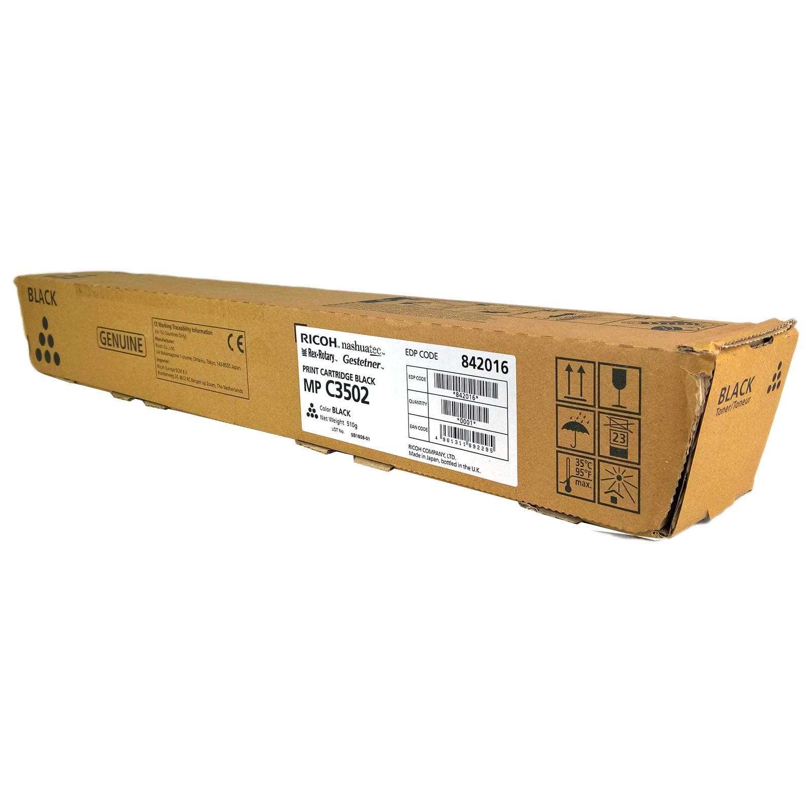 Тонер касета Ricoh MP C3502, 28000 копия, Черен
