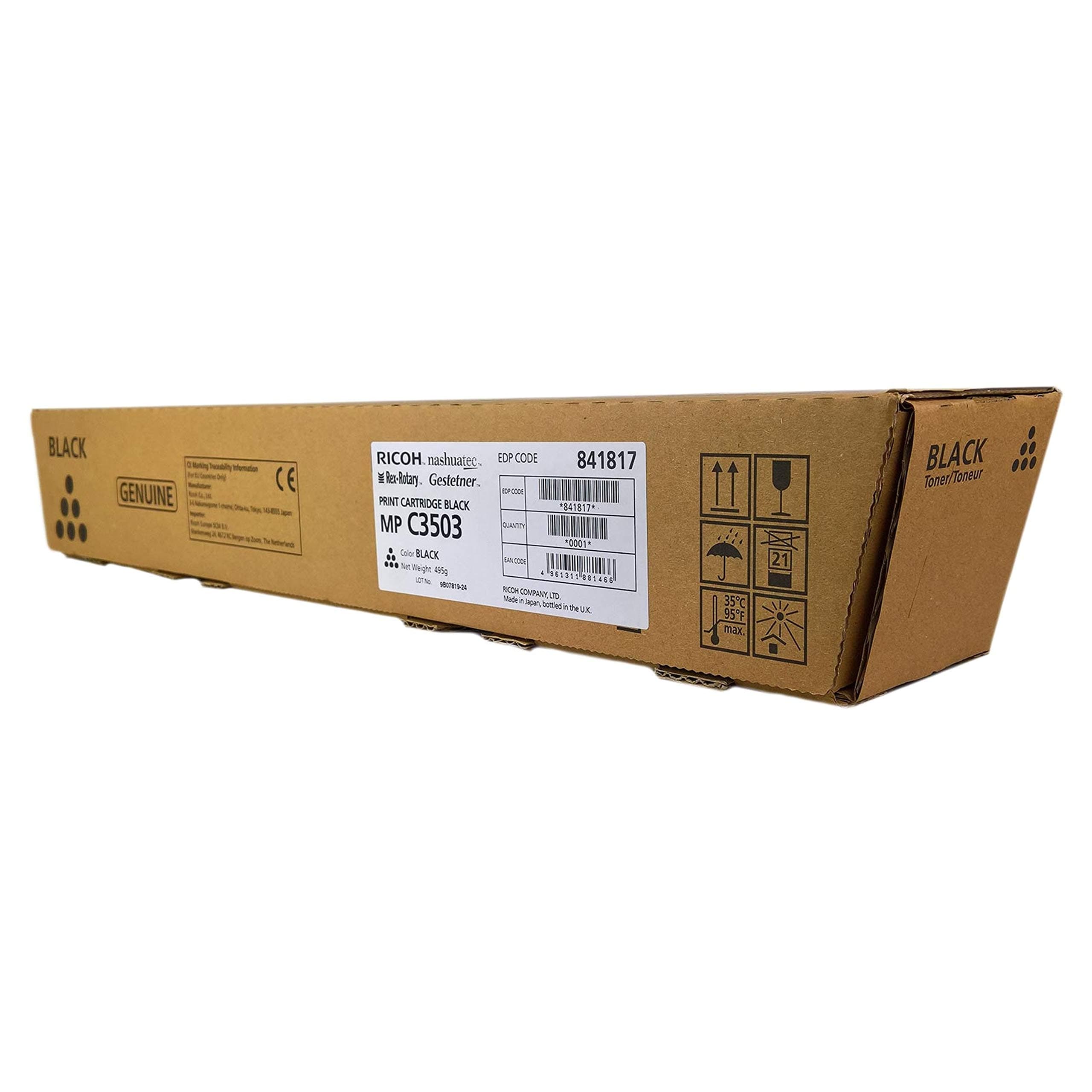 Тонер касета Ricoh MP C3503/C3003, 29500 копия, Черен
