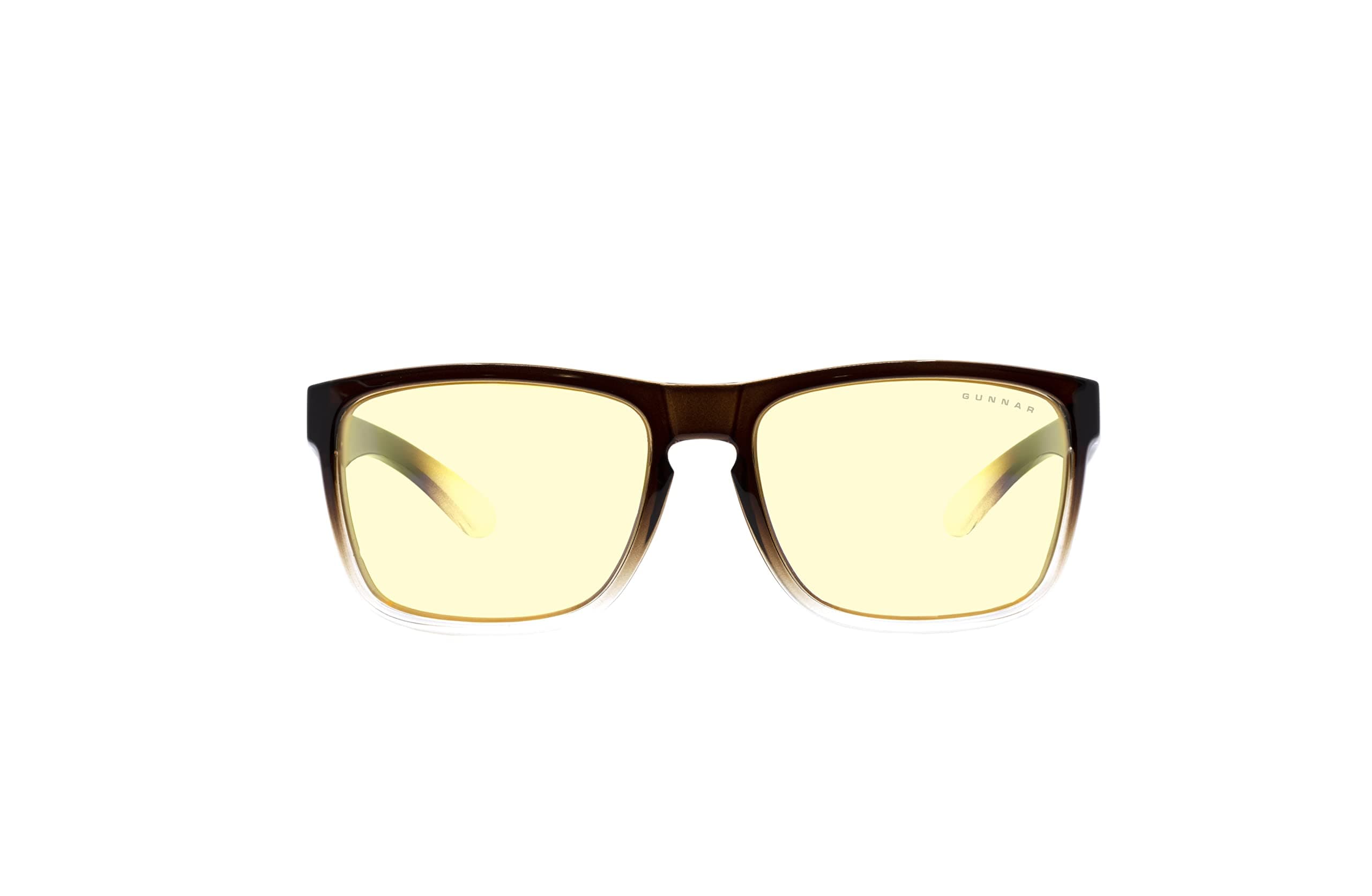 Компютърни очила GUNNAR Intercept Latte Fade, Amber, Кафяв