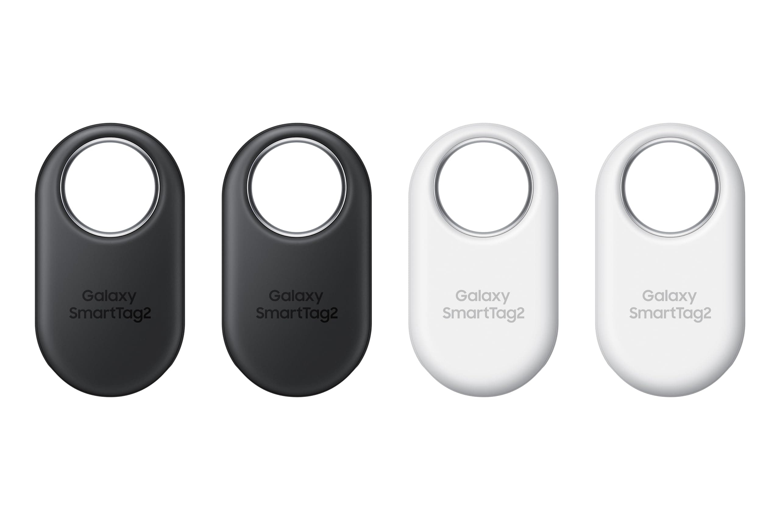 Смарт тагове (оригинални) Samsung Galaxy SmartTag2 4 Pack (EI-T5600KWEGEU), Bluetooth 5.3, до 500 дни работа на батерията, за всички Samsung Galaxy устройства с Android v9.0 или по висока, 4бр.